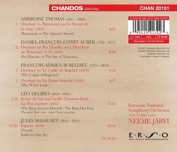 Rückseite einer CD mit Musiktitelverzeichnis und Credits, vor rotem und weißem Hintergrund.