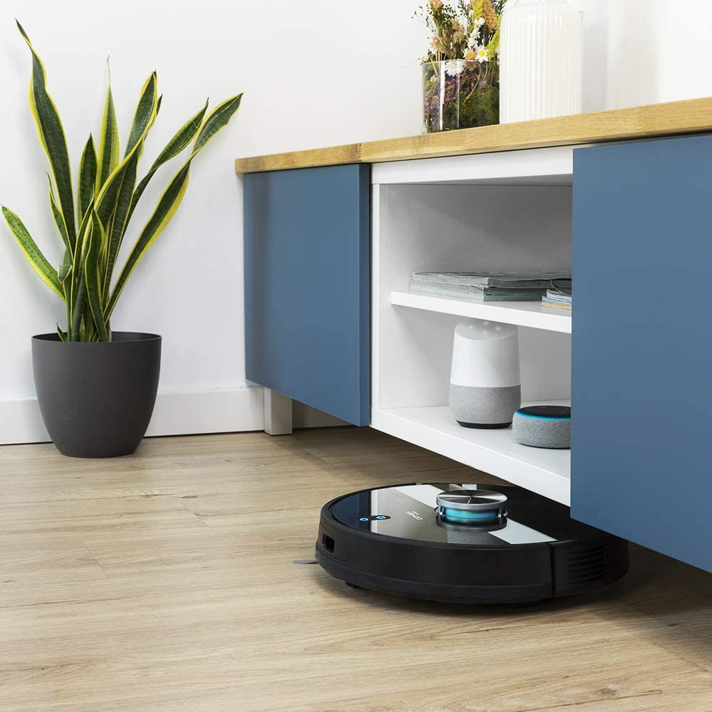 Robot aspirador - Cecotec Conga 4690 Ultra, 2700 Pa, 300 min, APP Control, Room Plan 2.0, 64 dB, Negro