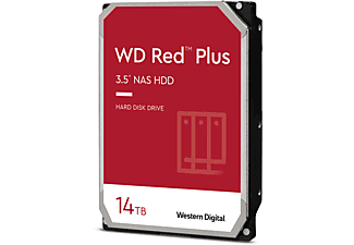 WD Red™ Plus NAS-Festplatte Bulk, 14 TB HDD SATA 6 Gbps, 3,5 Zoll, intern