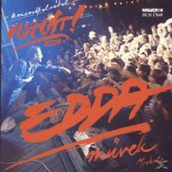 Album borító tömeggel egy koncerten, narancssárga szöveggel, a zenekar nevével és a dal címével.