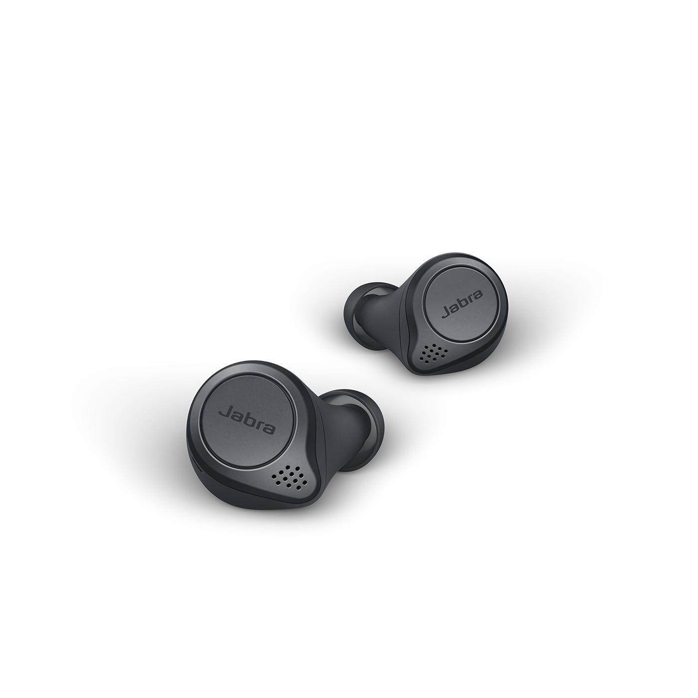 JABRA Elite Active 75t WLC mit ANC, In-ear Kopfhörer Bluetooth Dunkelgrau