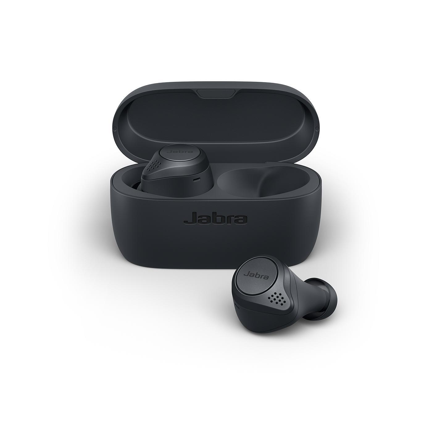 JABRA Elite Active 75t WLC mit ANC, In-ear Kopfhörer Bluetooth Dunkelgrau