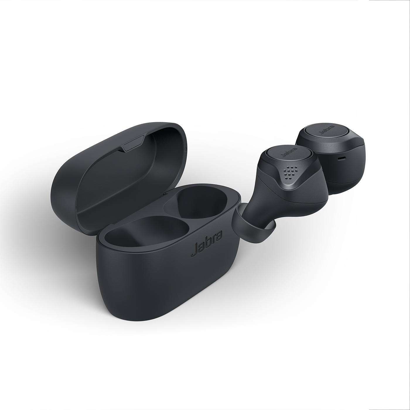 JABRA Elite Active 75t WLC mit ANC, In-ear Kopfhörer Bluetooth Dunkelgrau