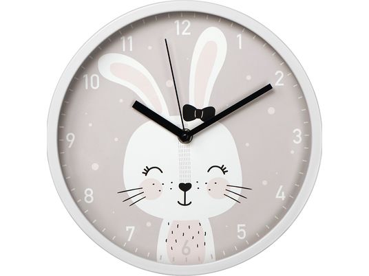 HAMA Lovely Bunny - Horloge murale (Multicolore)