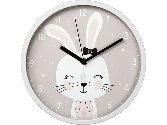 HAMA Lovely Bunny - Orologio da parete (Multicolore)