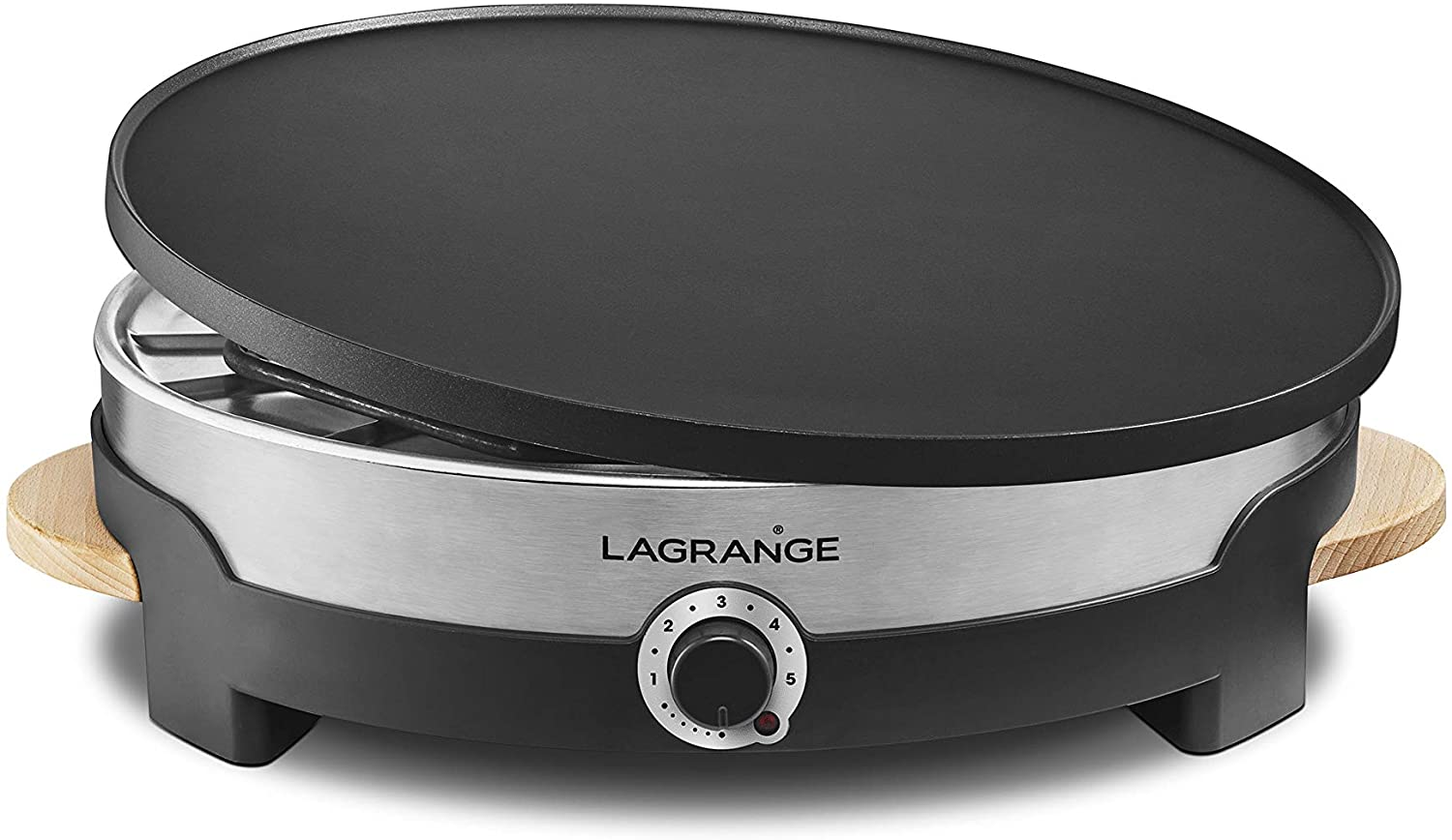 LAGRANGE Tradi'Duo - Crêpes Maker (Schwarz)