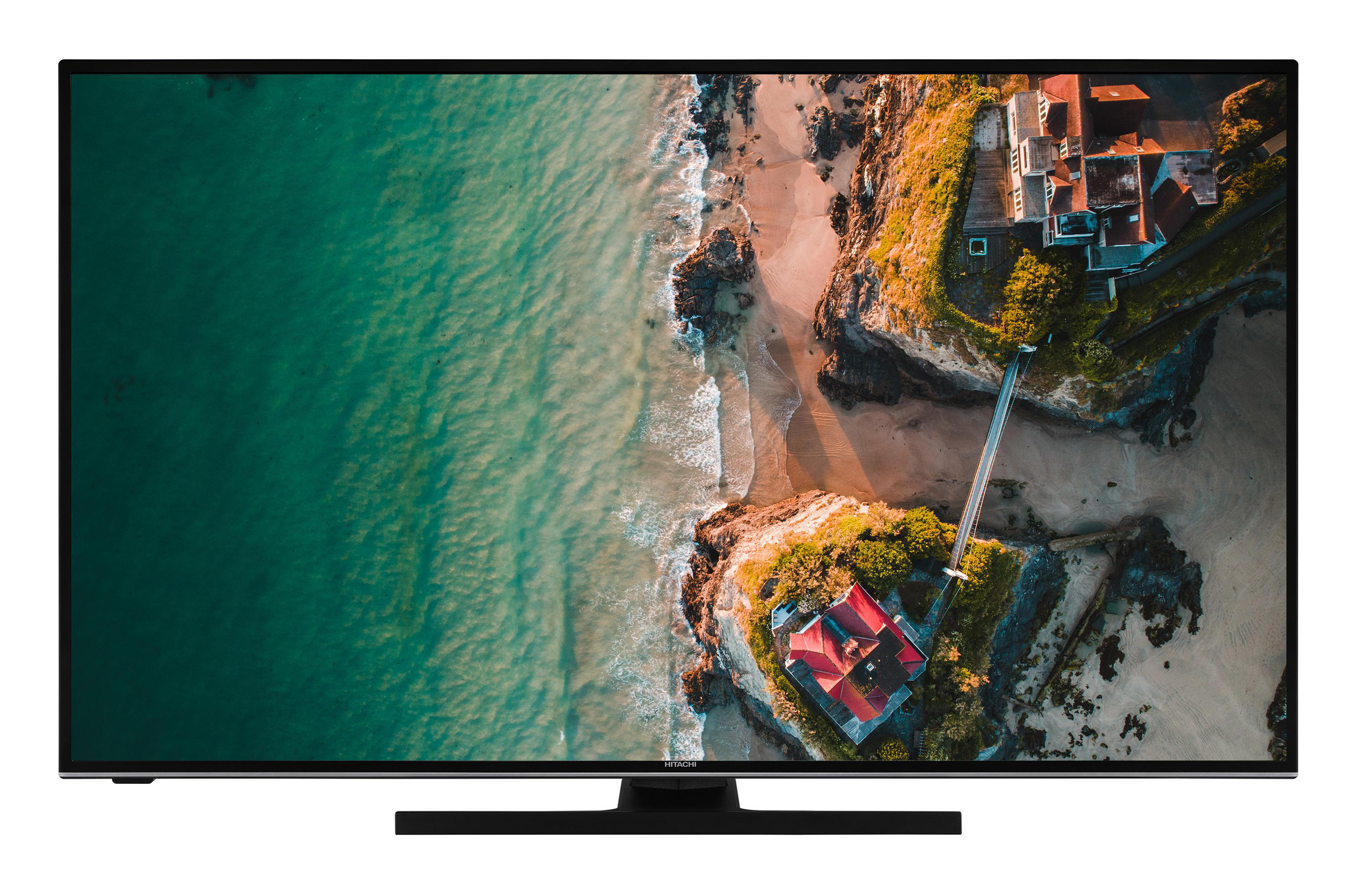 HITACHI U58KA6150 LED TV (Flat, 58 Zoll / 147 cm, UHD 4K, SMART TV, Android)