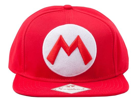 DIFUZED Super Mario: Mario Logo - Berretto (Rosso)