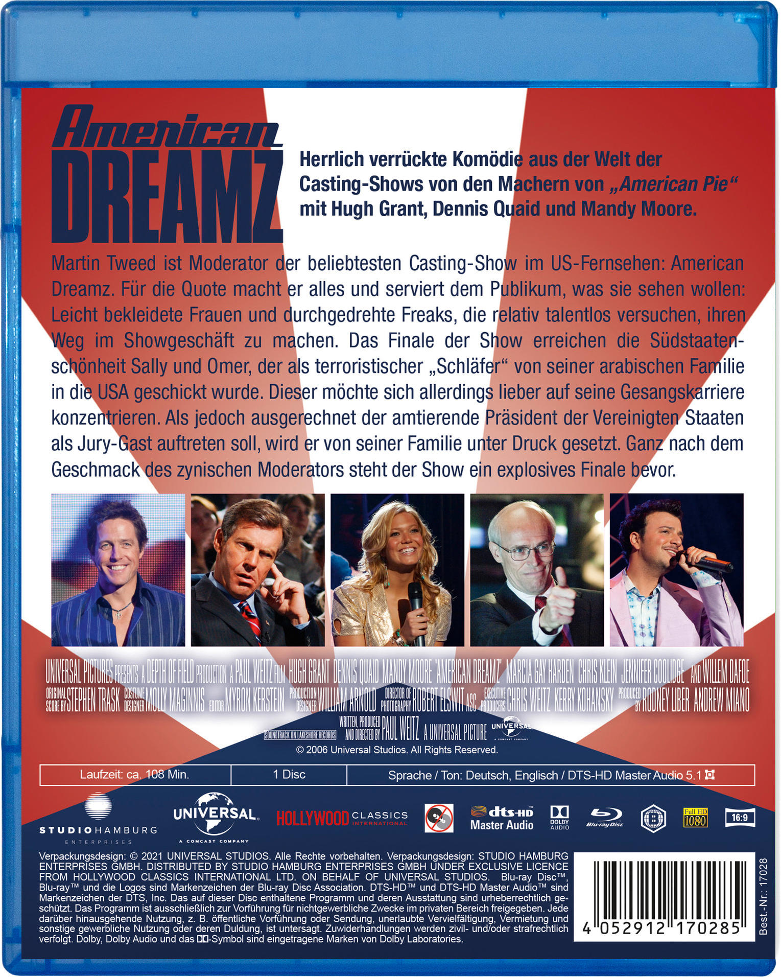 American Dreamz - Alles Show nur Blu-ray