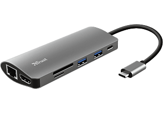 TRUST Dalyx 7 az 1 -ben USB-C Multi adapter (23775)