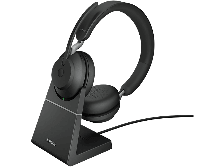 Jabra Evolve2 65 UC On Ear Headset Bluetooth® Stereo Schwarz Noise Cancelling Lautstärkeregelung, B