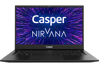 CASPER X500.1065-BV00P-G-F 15.6"/Core i7-1065G1/16GB RAM/500GB NVMe SSD/Win 10 Laptop Siyah