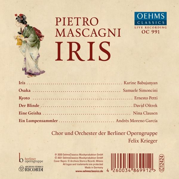 Babajanyan/Simoncini/Petti/Krieger/+ - Iris  - (CD)