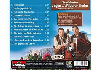 Pseirer Spatzen - Die Schönsten Jäger & Wilderer Lieder F.2  - (CD)