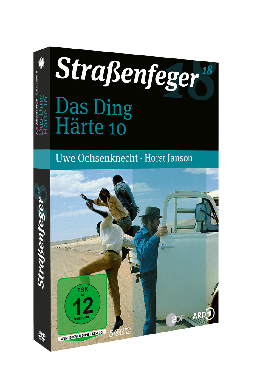 DVD-Hülle mit Filmszene und Titel, Menschen in einer Wüstenszene.