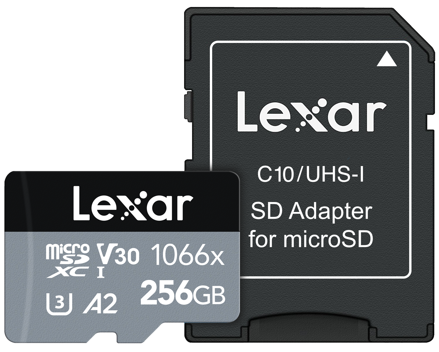 256GB High-Performance 1066x microSDXC™ UHS-I, 160MB/s okuma 120MB/s yazma C10 A2 V30 U3 Hafıza Kartı