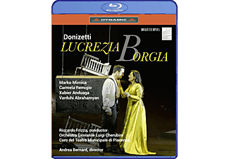Riccardo/orchestra Giovanile Luigicherubini Frizza - LUCREZIA BORGIA  - (Blu-ray)