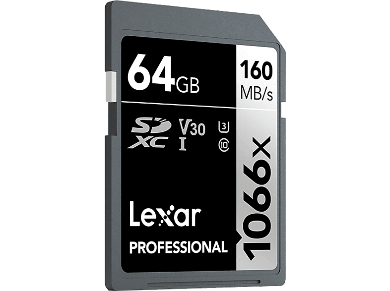 LEXAR 64GB Professional 1066x SDXC™ UHS-I, 160MB/s okuma 70MB/s yazma C10 V30 U3 Hafıza Kartı_0