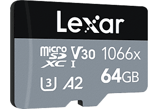 LEXAR 64GB High-Performance 1066x microSDXC™ UHS-I, 160MB/s okuma 70MB/s yazma C10 A2 V30 U3 Hafıza Kartı_1