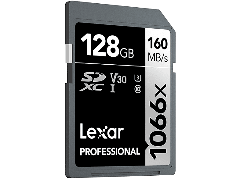 LEXAR 128GB Professional 1066x SDXC™ UHS-I, 160MB/s okuma 120MB/s yazma C10 V30 U3 Hafıza Kartı_1