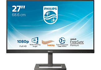 PHILIPS 272E1GAEZ 27 Zoll Full-HD Gaming Monitor mit SmartImage Game, SmartImage Spielmodus, SmartContrast, Flicker-Free/ UltraWide Color - Technologien und Low Blue Modus (1 ms Reaktionszeit, 144 Hz)