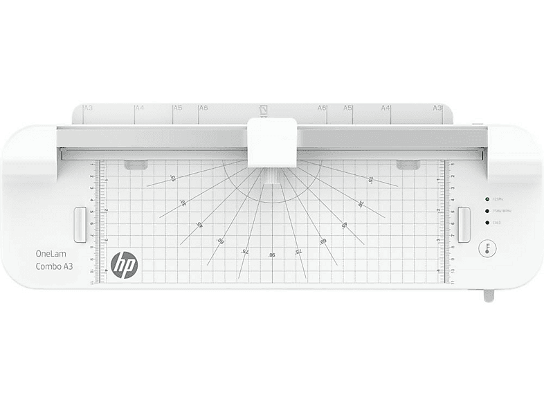 HP Laminiergerät OneLam Combo A3 mit Starter-Set 15-teilig, DIN A3, 75-125 Micron, Weiß; Laminator — Foto 3 von 4