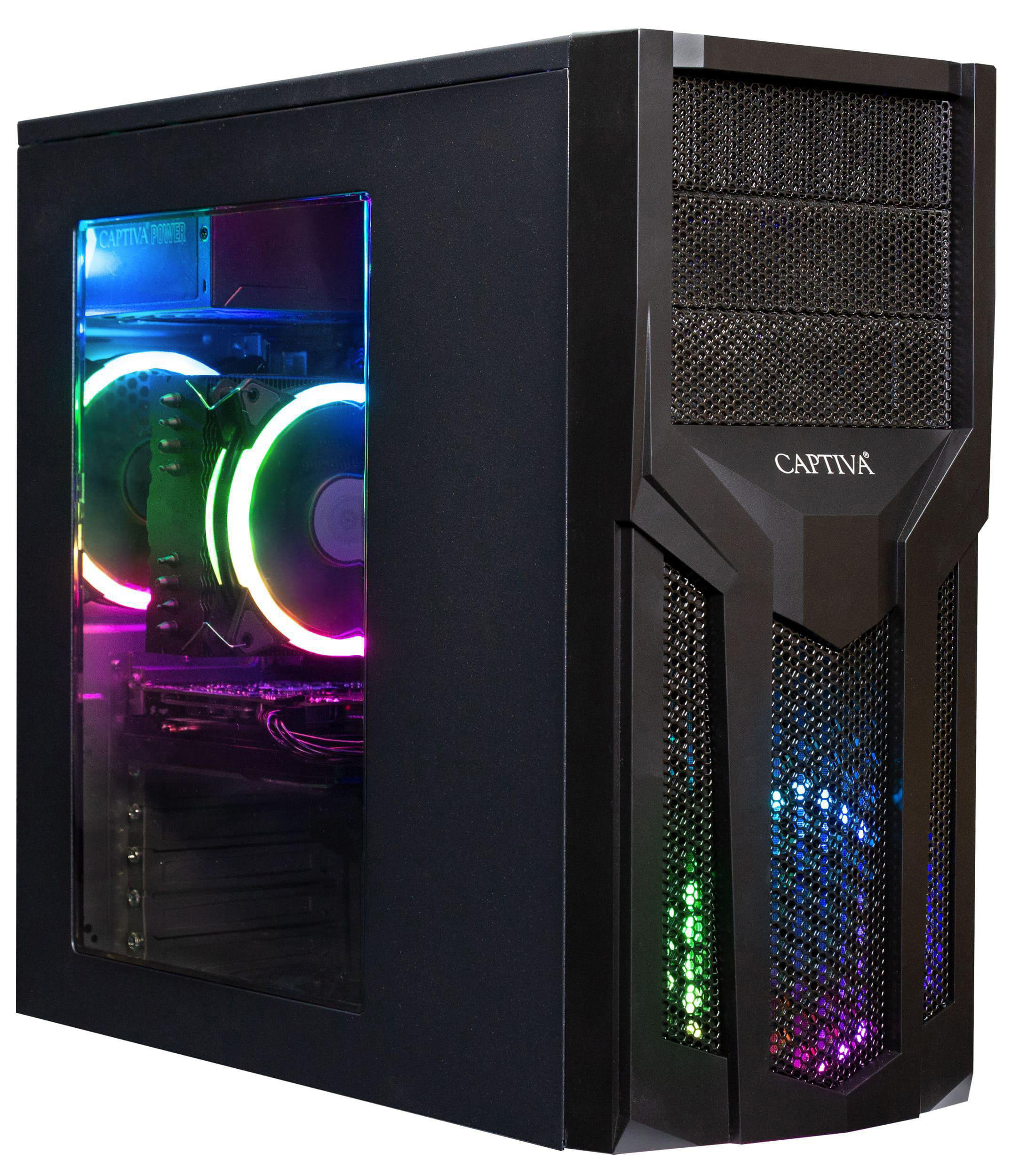 CAPTIVA G12IG 20V3, Windows 10 Intel® 480 GB PC Home SSD, Bit), Prozessor, mit Gaming GeForce NVIDIA, 16 RTX™ Ti (64 GB i7-10700F RAM, 3060