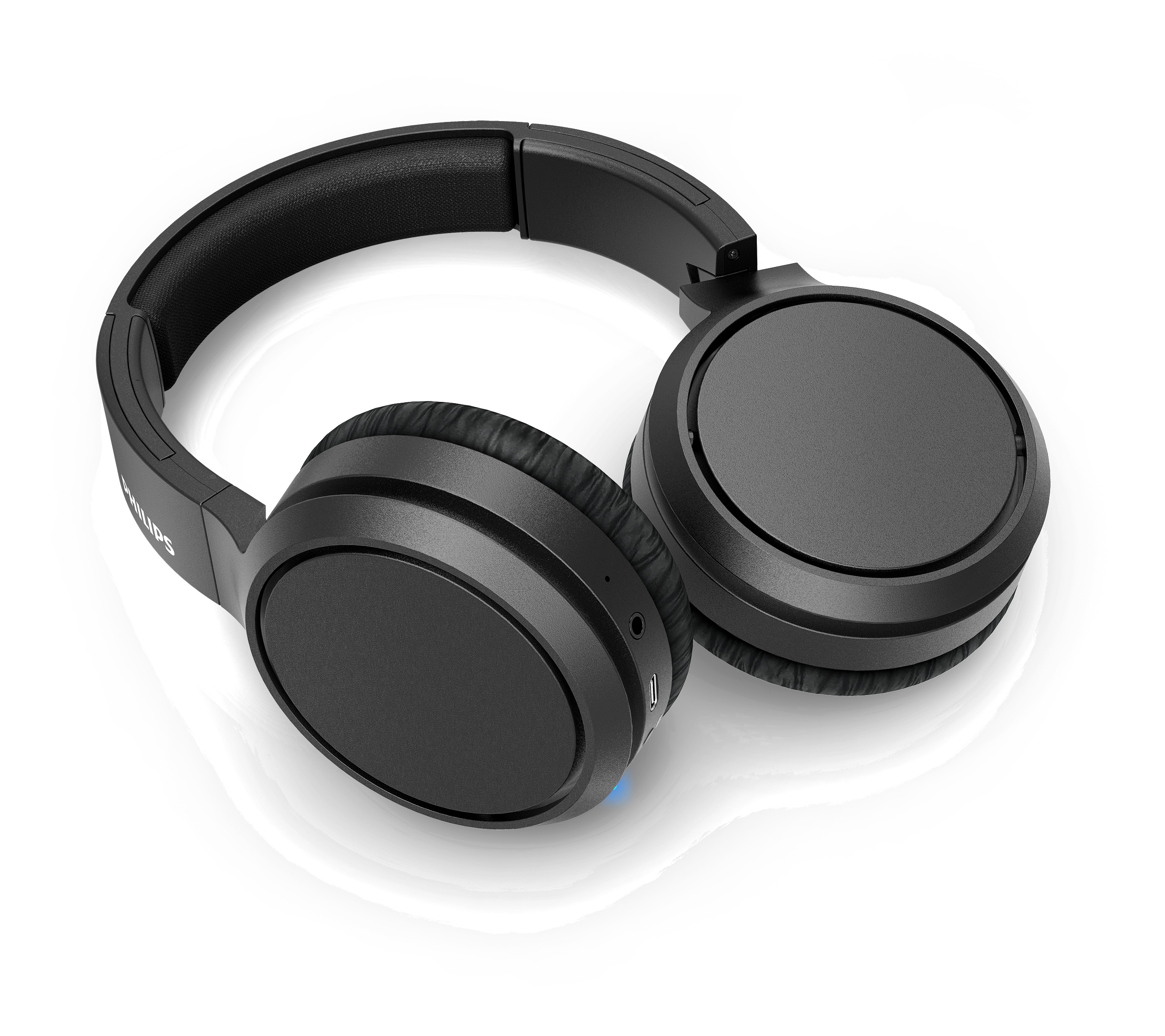 PHILIPS TAH5205BK/00, Over-ear Kopfhörer Bluetooth Schwarz