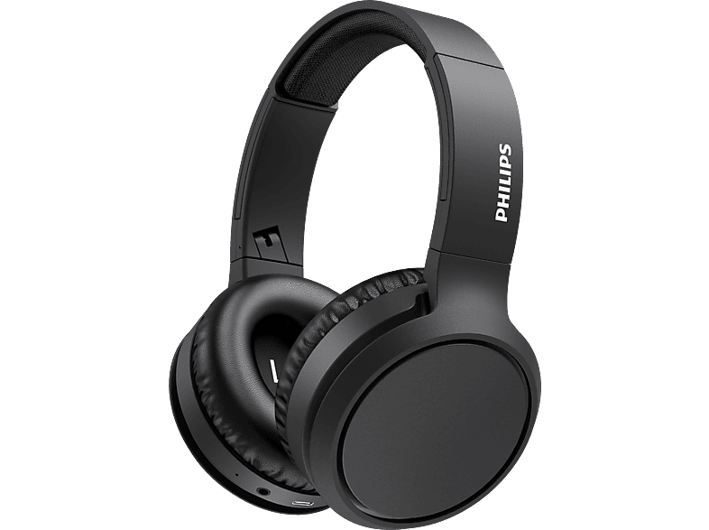 PHILIPS TAH5205BK/00, Over-ear Kopfhörer Schwarz Bluetooth