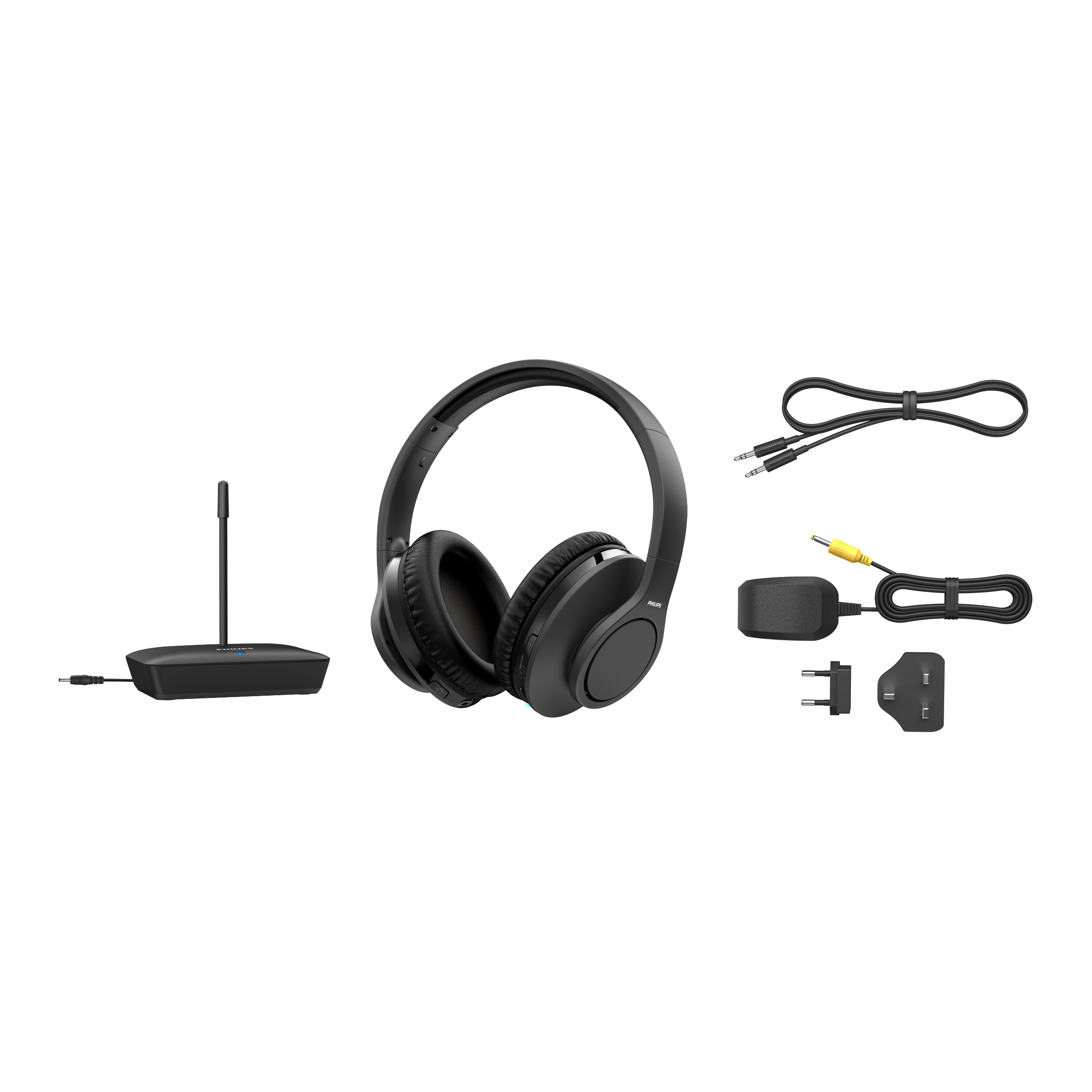 PHILIPS H6005BK, Over-ear Kopfhörer Schwarz