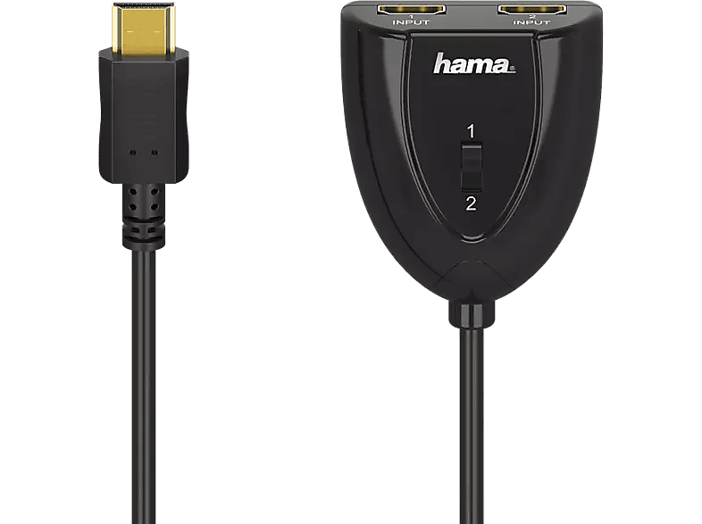 HAMA HDMI Switch Zwart (205161)
