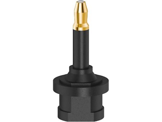HAMA Adapter ODT Toslink - Jack 3.5 mm Goud Zwart (205178)