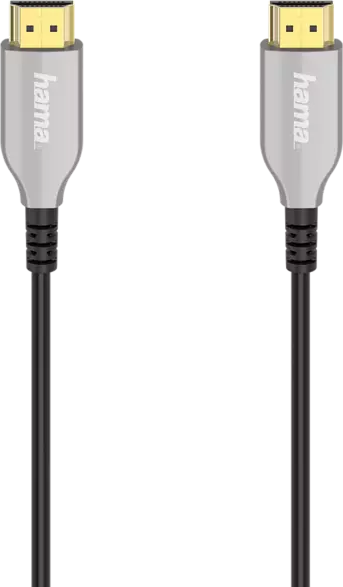 HAMA HDMI-kabel Optical Active 4K Goud 10 m Zwart (205274)
