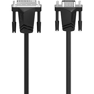 HAMA DVI - VGA-kabel Full HD 1.5 m Zwart (200714)