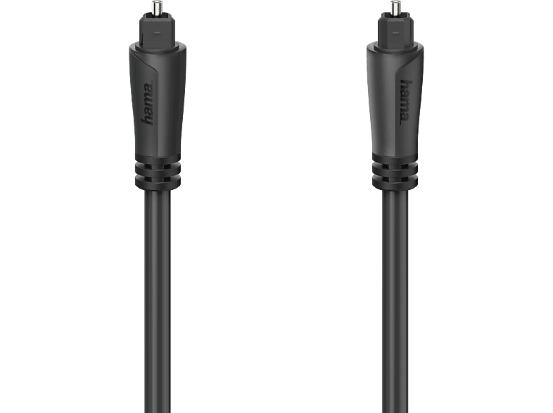 Hama Câble Audio Optique Toslink 1.5 m Noir