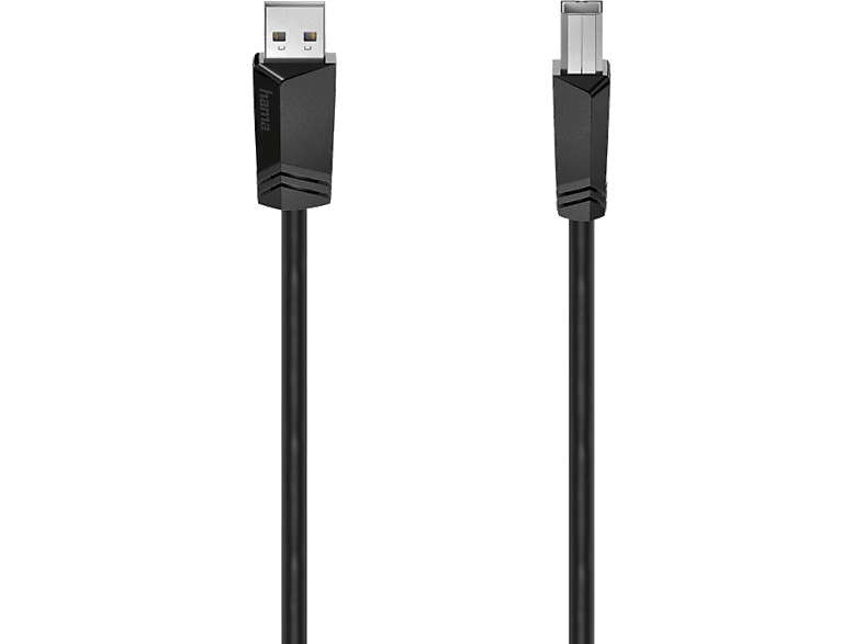 HAMA USB-kabel - USB-B 2.0 3 m Zwart (200603)