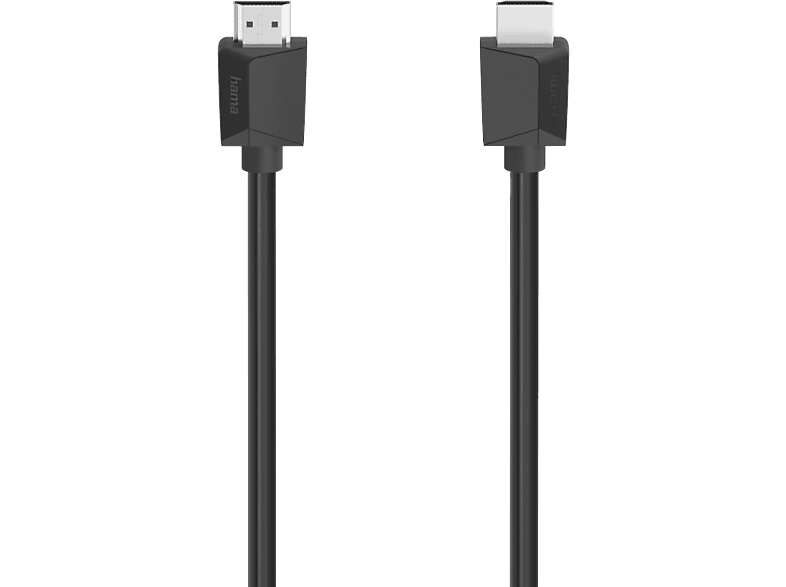 HAMA Câble HDMI High-Speed Ethernet 4K 0.75 m Noir (200701)