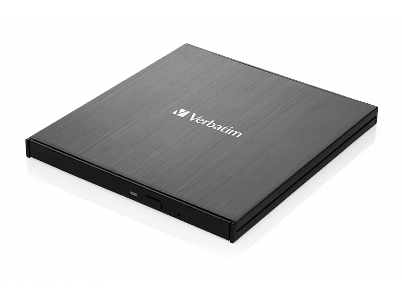 VERBATIM External Slimline Blu-ray Brenner, USB 3.0, Extern, Schwarz (43890)