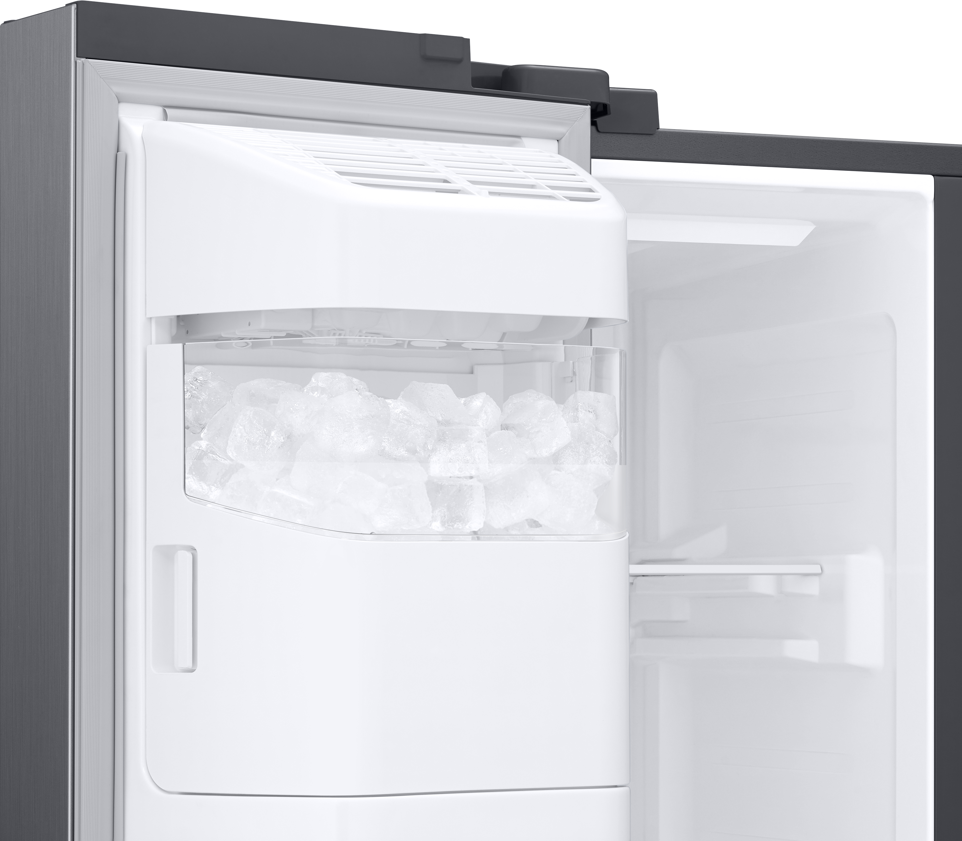 SAMSUNG RS6JA8810S9/EG Side-by-Side (634 l, F, 1780 mm hoch, Edelstahl Look/Silber)