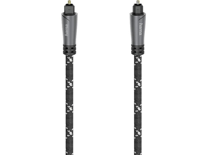 Hama Audiokabel ODT 1.5 m Zwart