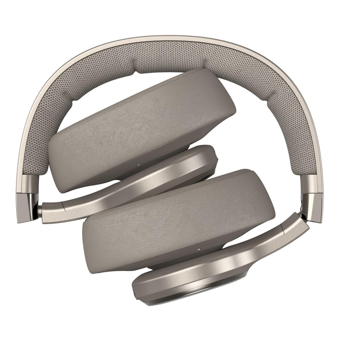 FRESH N REBEL Clam Over-ear Sand Silky Kopfhörer Elite, Bluetooth