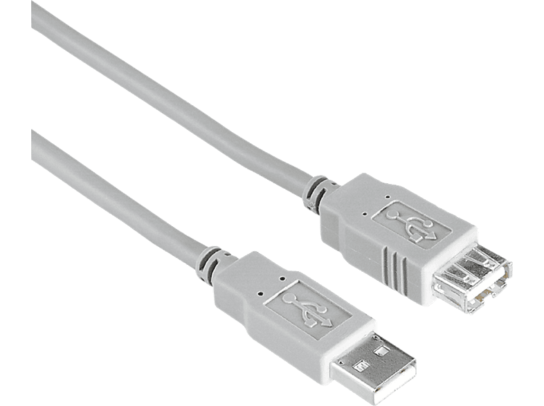 HAMA USB Verlängerungskabel, 3 m USB Kabel | MediaMarkt