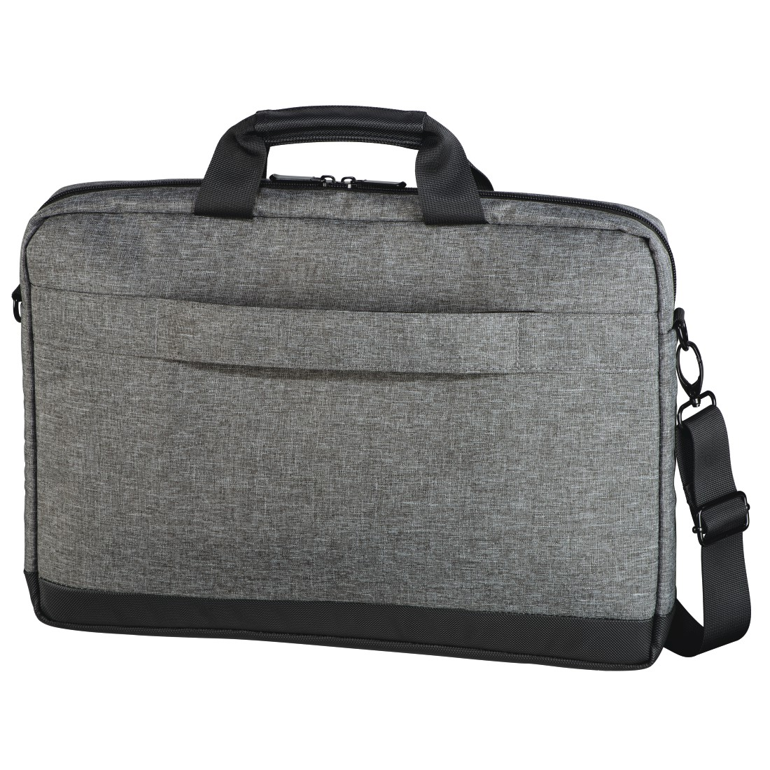 HAMA Terra 15.6 Zoll Notebooktasche Universal für 100% aus Grau Polyester, Recyceltem Umhängetasche