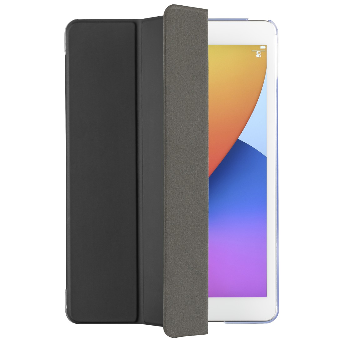 HAMA Fold Clear, Bookcover, Gen. 2019/8. 2020/9. Schwarz Gen. 2021), iPad 10.2\