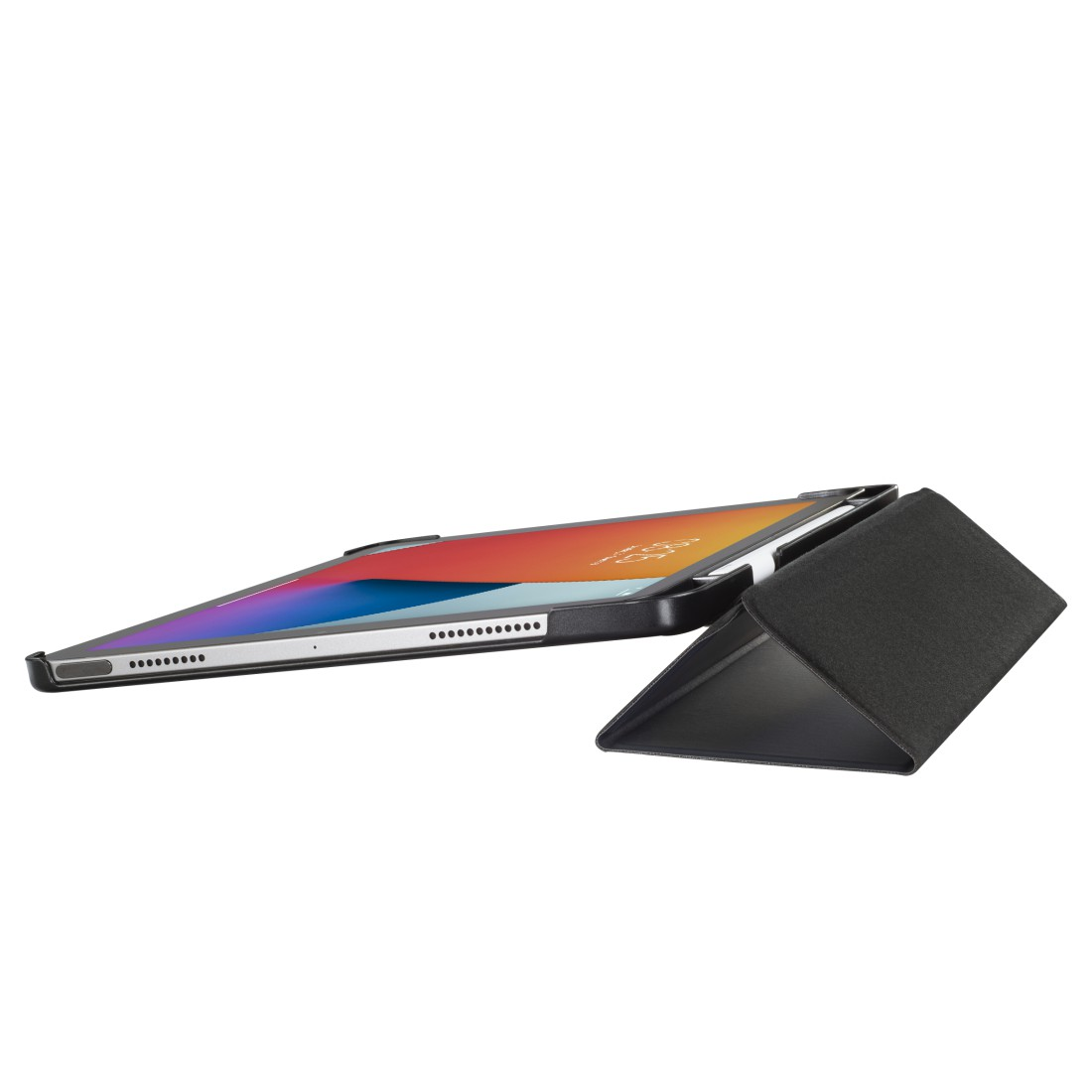 HAMA Fold mit Stiftfach, Air Bookcover, Schwarz (4. Gen. 2022), iPad Apple, 2020/5. Gen. 10.9