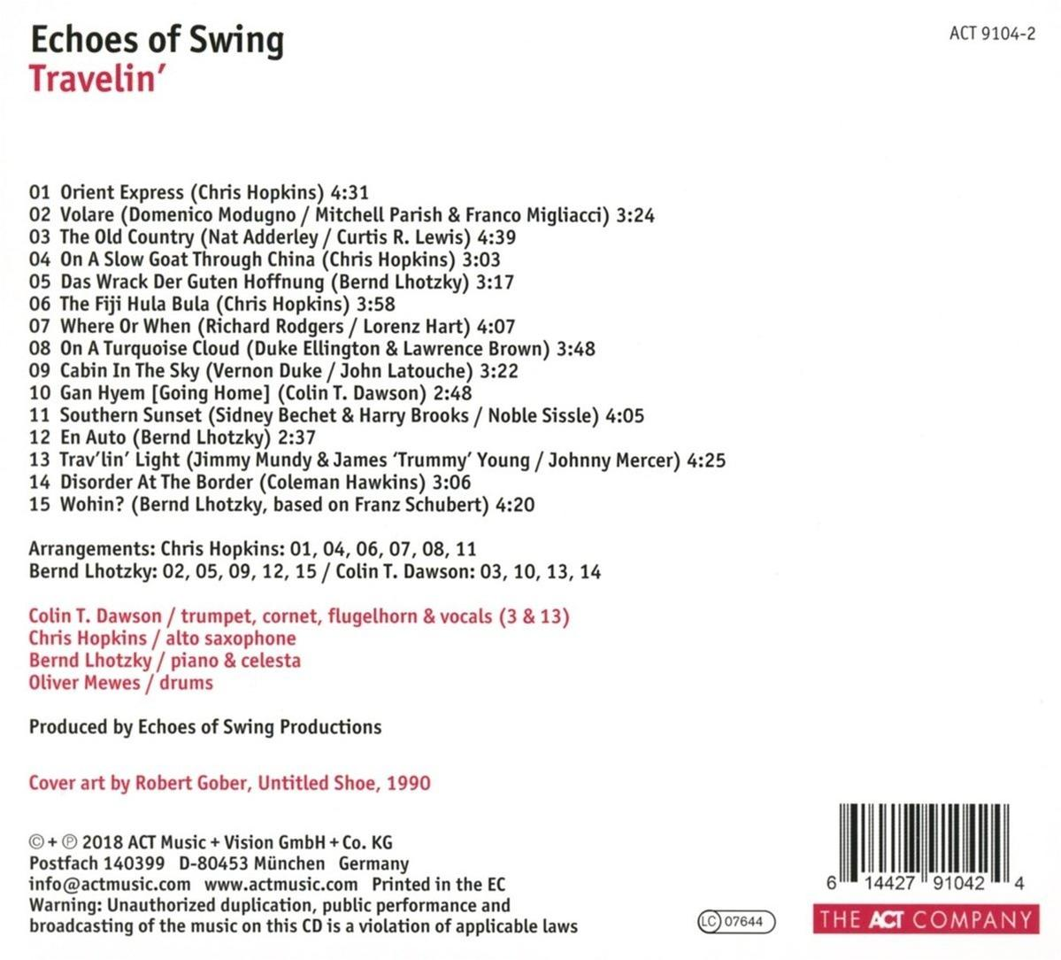 Echoes Of Swing - Travelin'  - (CD)