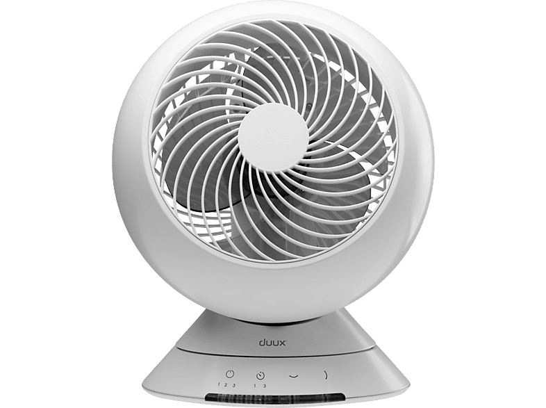 DXCF08 Globe DUUX Fan (23 Weiß Watt) Table Tischventilator