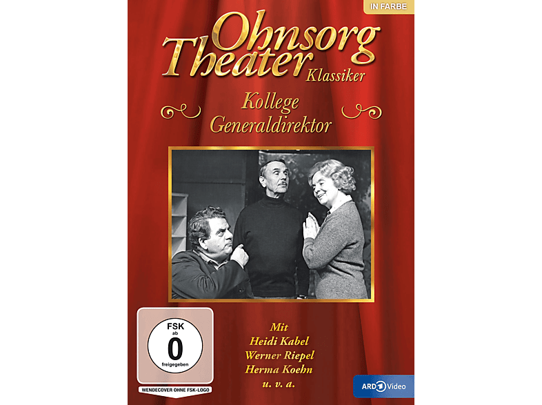 Ohnsorg-Theater Klassiker: Kollege Generaldirektor DVD