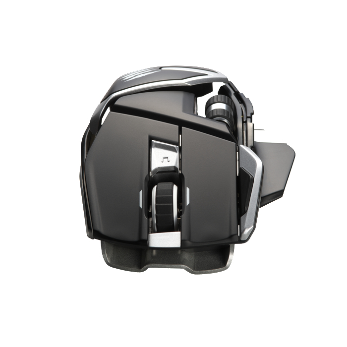 MAD CATZ R.A.T. DWS dual wireless Gaming Maus, Schwarz/Silber