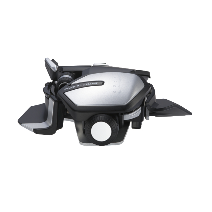MAD CATZ R.A.T. DWS dual wireless Gaming Maus, Schwarz/Silber
